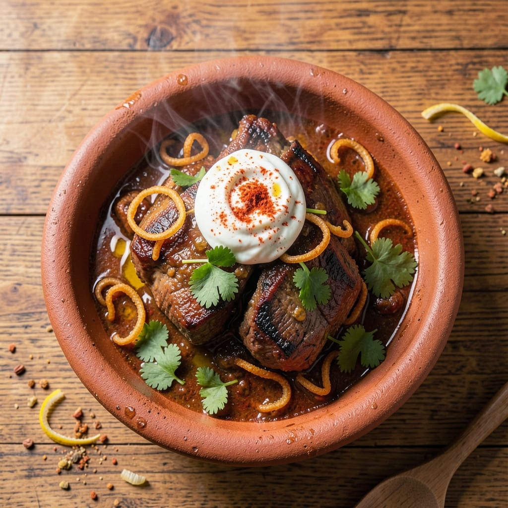 Bangladeshi Beef Tehari Recipe: Deep-Spiced Pot Roast With Tamarind Tang