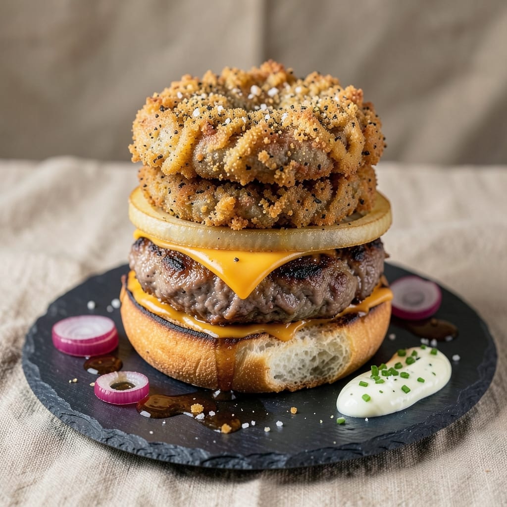Battered Beef Burgers Recipe: Crispy Golden Crust With Juicy Centers