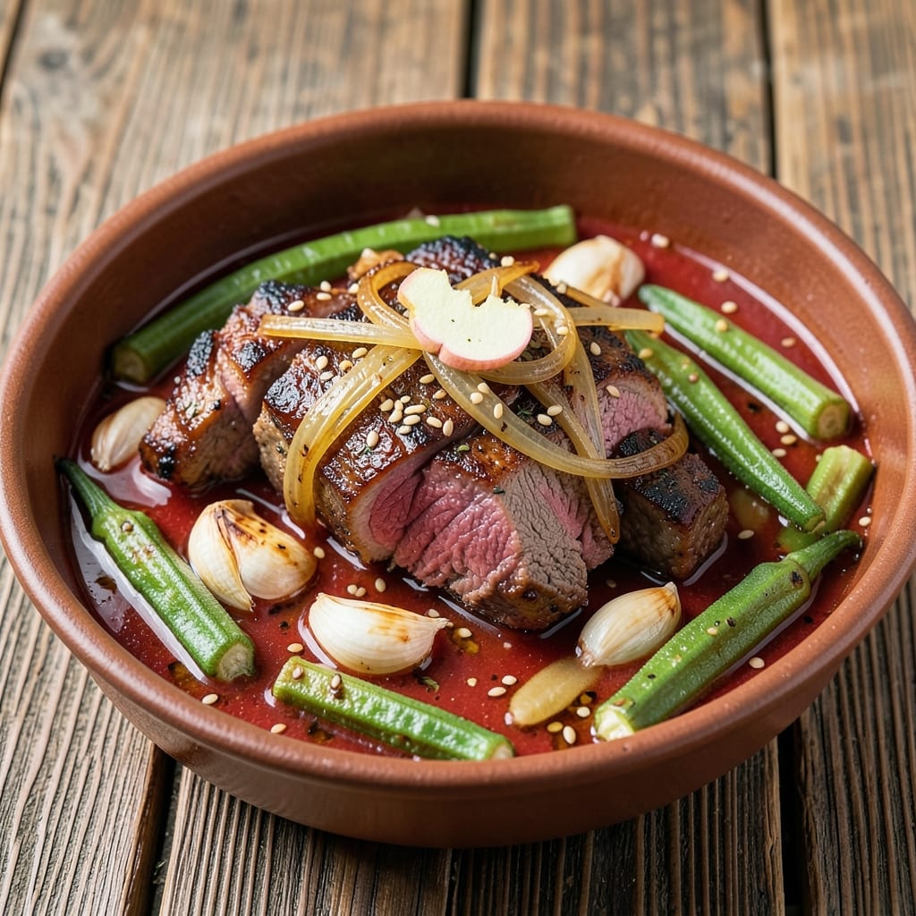Beef Ampalaya Tausi Recipe: Smoky Vinegar-Kissed Beef With Silky Okra
