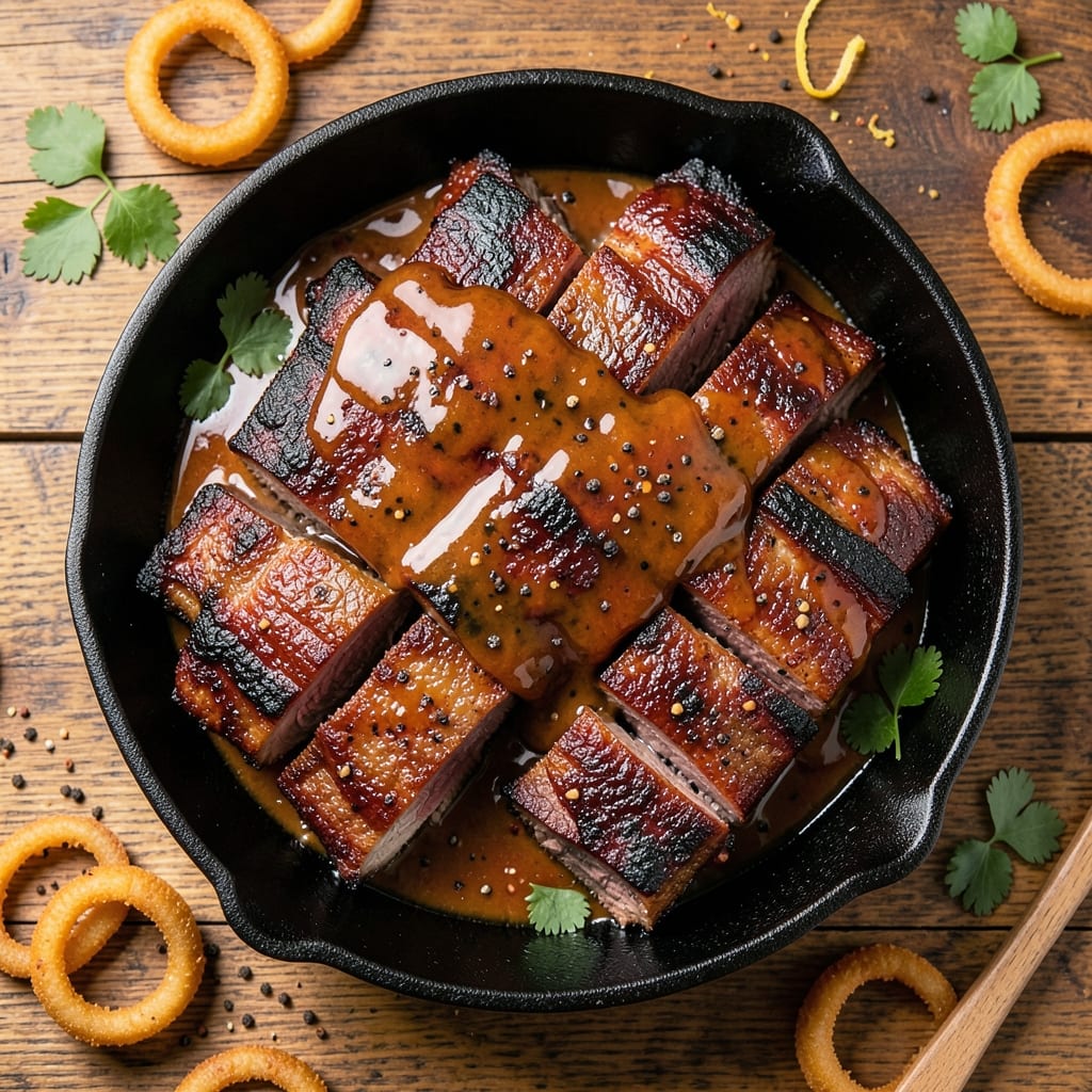 BBQ Boneless Beef Ribs Recipe: Smoky Dry Rub Crust Locks in Juice