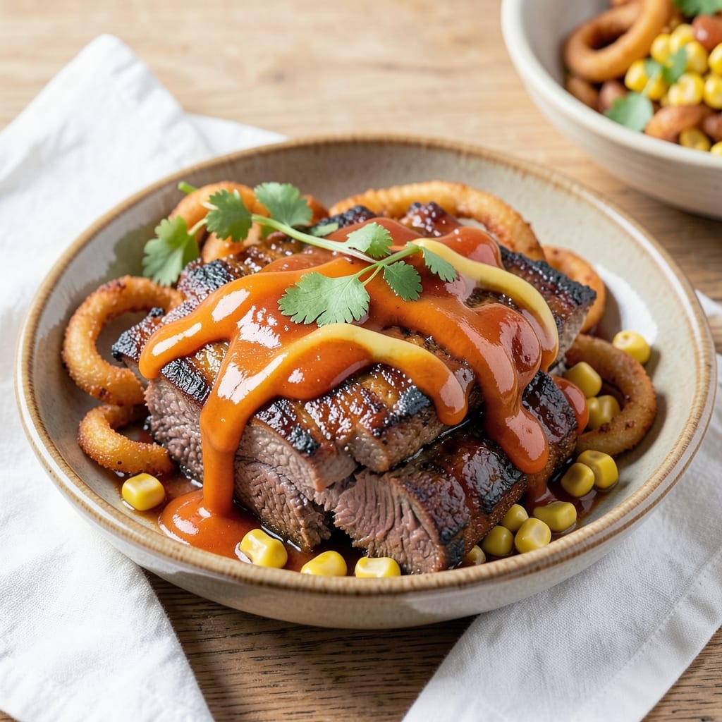 Beef BBQ Recipe With Ketchup and Mustard: Sweet-Spicy Glaze That Sticks to Every Bite