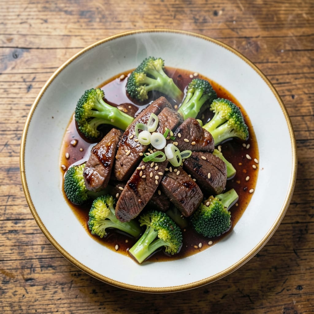 Authentic Thai Beef and Broccoli Recipe: Wok-Heated Crispy Bites with Garlic-Lime Glaze