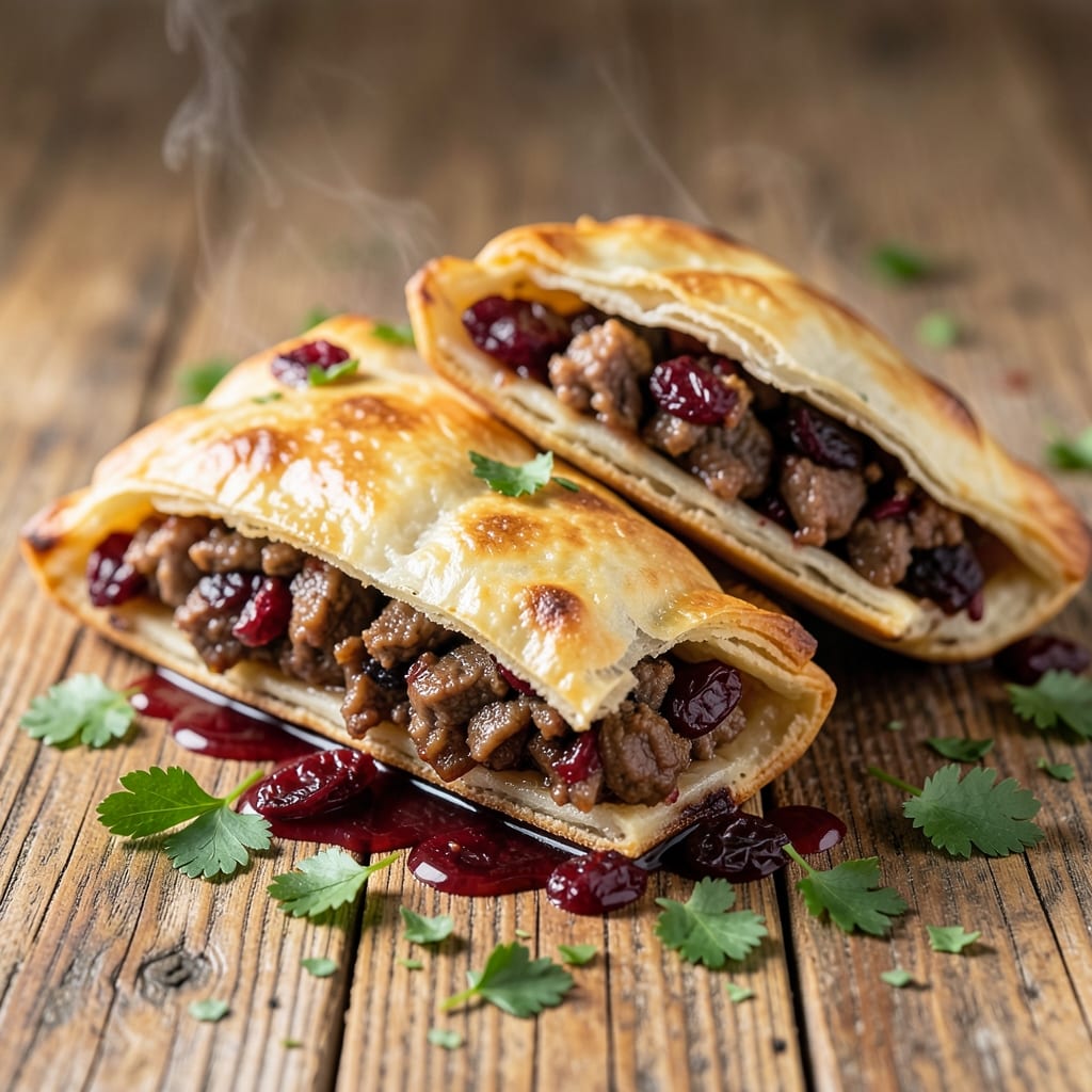 Beef and Raisin Empanadas Recipe: Sweet-Savory Bites With Flaky Crust