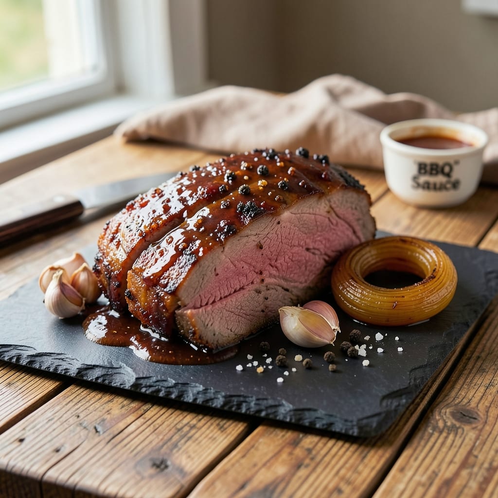 BBQ Beef Bottom Round Roast Recipe: Smoky, Caramelized Crust Locks in Juicy Depth