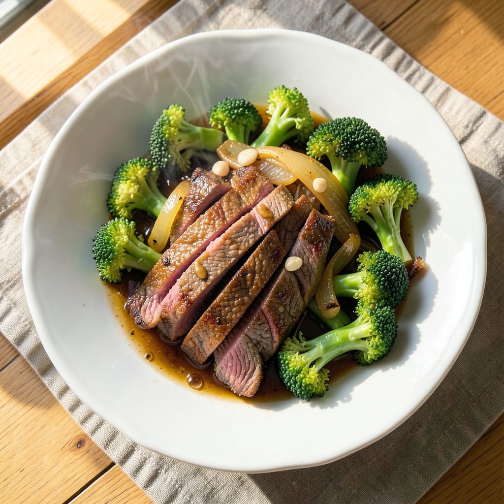 Beef and Broccoli Recipe No Sugar: Wok-Hei Crispy Beef with Bright Florets