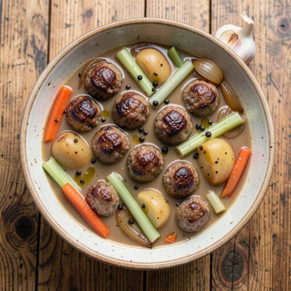 Ball Vegetable Beef Soup Recipe: Hearty One-Pot Warmth With Deep Umami Bites