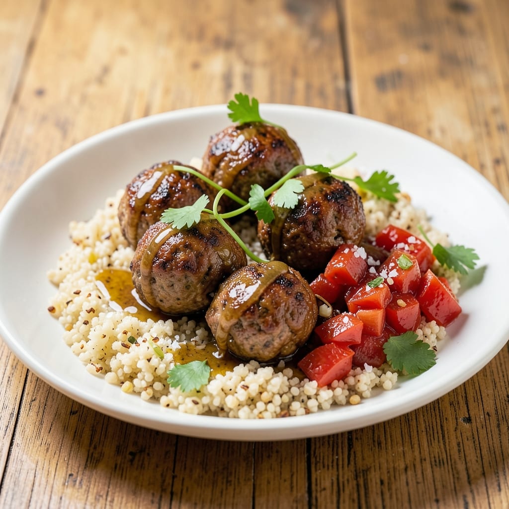 Beef and Quinoa Meatballs Recipe: Protein-Packed Bites With Herby Crunch